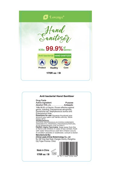 5l (5l Hand Sanitizer Label 00)